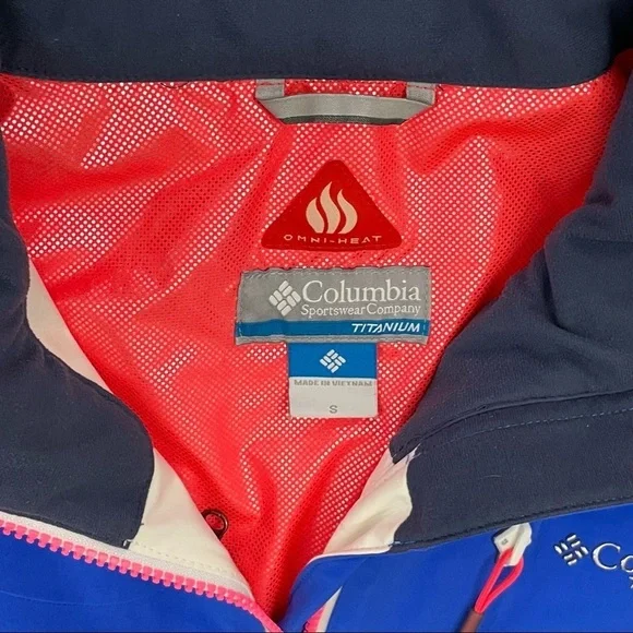 Columbia Titanium CSC Mogul Omni-Tech Womens Jacket Size S - Picture 8 of 12